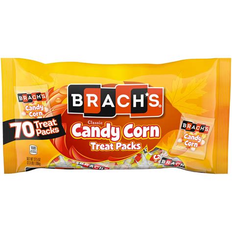 Brachs Classic Halloween Candy Corn Treat Size Bag 375 Oz
