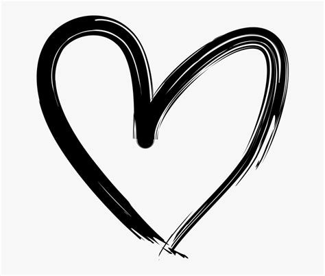 Hd Hand Drawn Heart Hand Drawn Heart Icon Png Transparent Png