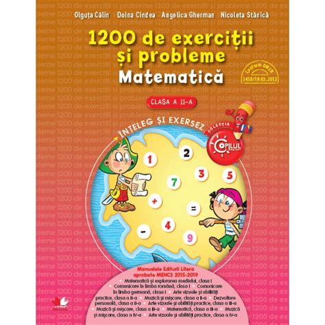 9461 Culegere De Matematica Clasa 1 1000 Exercitii Si Probleme