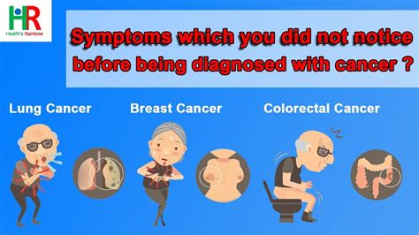 Cancer Symptoms Which You Ignored Before Being Diagnosed Early Signs