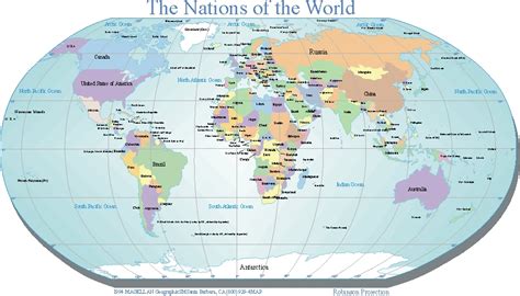 Free Printable World Map With Countries Labeled Pdf Printable Templates