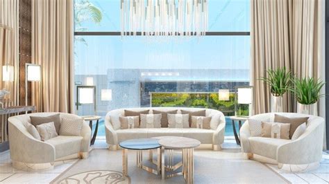 Luxury Interior Design Living Rooms In Qatar