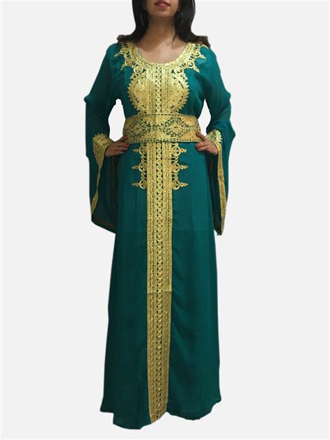 Moroccan Style Kaftan Dress Sayoora