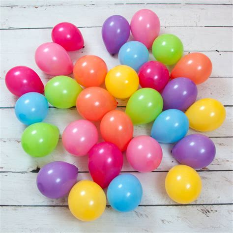 Pack Of 28 Pastel Rainbow Mini Balloons By Bubblegum Balloons