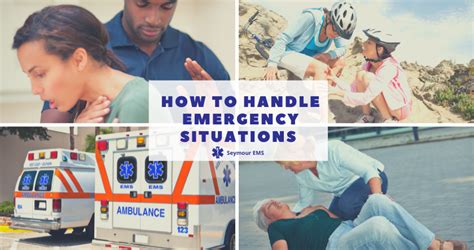 Emergency Situations And How To Handle Them Seymour Ems Ct 06483