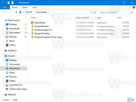 Open File Explorer To Downloads Folder In Windows 10