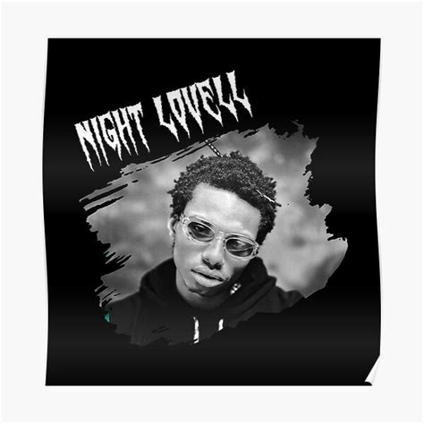 Night Lovell Photo With Text V1 Poster For Sale By Thesouthwind