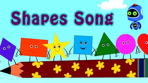 Shapes Song Nursery Rhymes For Children Basic Learning For Toddlers