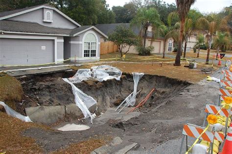 Sinkholes Under House