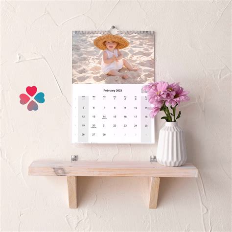 Custom Wall Calendar Monthly Photo Calendar 2023 With Etsy Canada