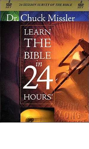 Learn The Bible In 24 Hours By Chuck Missler Chuck Missler Dvd 24