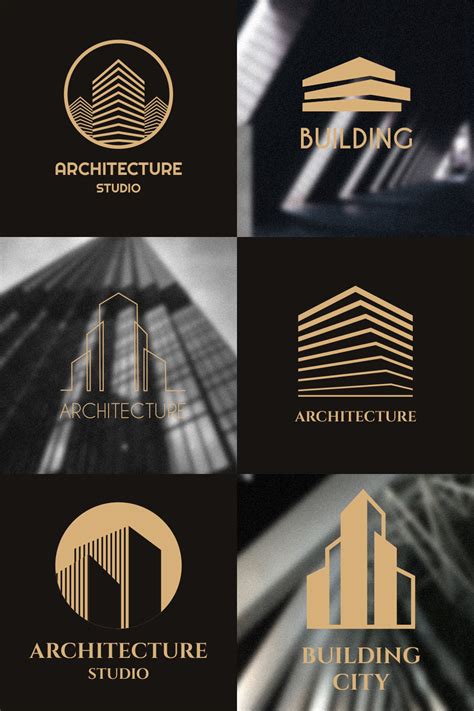 Architecture Logo Templates Master Bundles