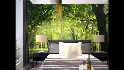 Forest Room Wallpaper Decor Ideas Youtube
