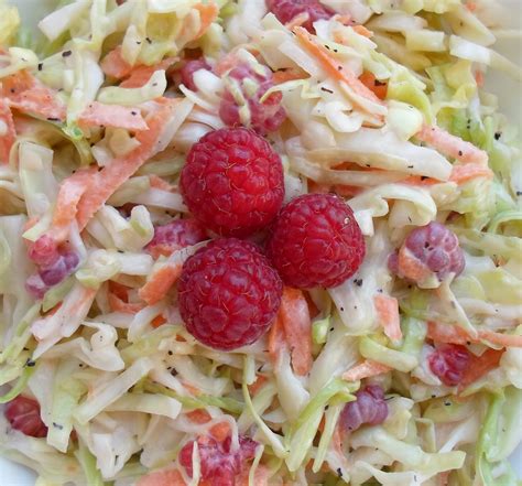 Happier Than A Pig In Mud Raspberry Coleslaw