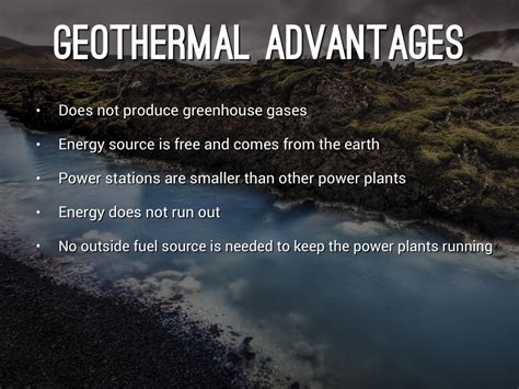 Advantages And Disadvantages Of Geothermal Energy