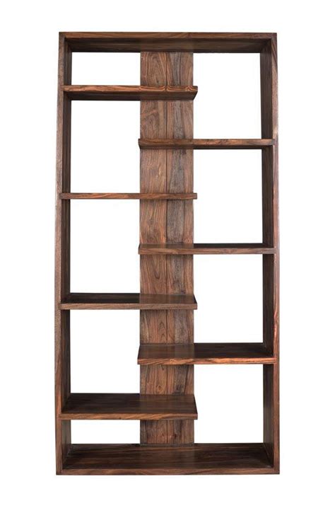 Solid Sheesham Open Back Bookcase In 2021 Wood Bookcase Bookcase