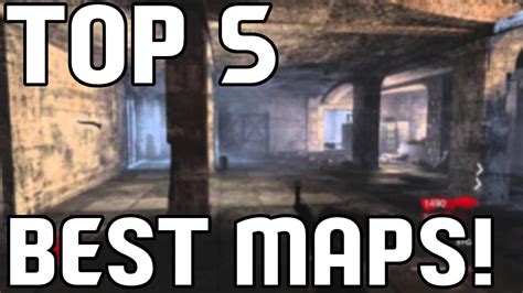 Top 5 Best Maps Of All Time Cod Zombies Top 5 Maps Youtube