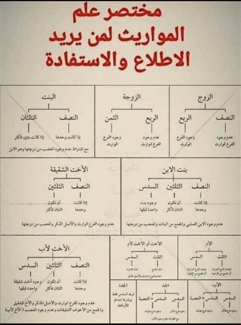 تعرف على جدول تقسيم الميراث في الإسلام زوم الخليج