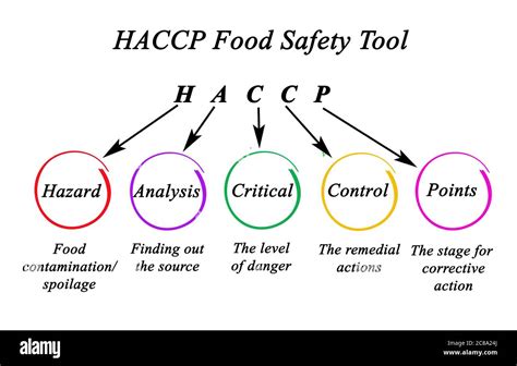 Components Of Haccp Food Safety Tool Stock Photo Alamy