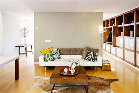 Natalie And Seths Organic Modern Home Modern Furniture Living Room