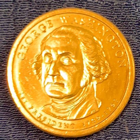 George Washington 1789 1797 One Dollar Coin Etsy