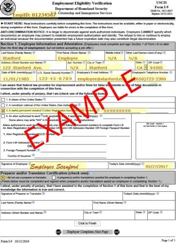 employee   verification form center city notary
