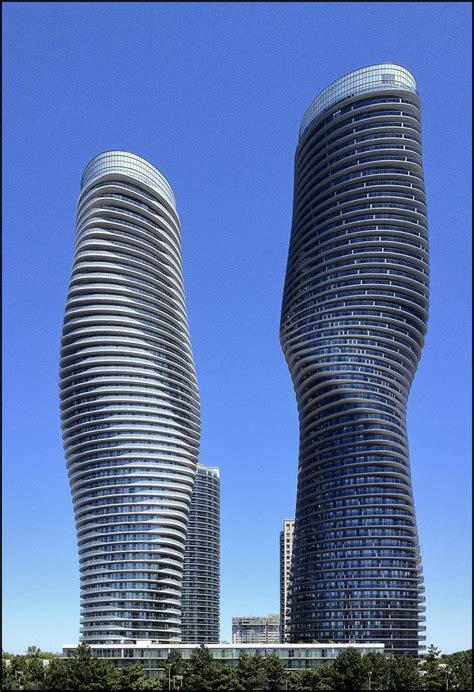 The Absolute Towers Mississauga Canada Ma Yansong Of Mad Architects