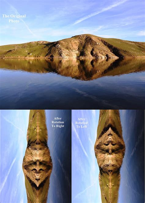 Strange Faces In Water Reflection 2 Photograph By Fouzi Taleb Fine