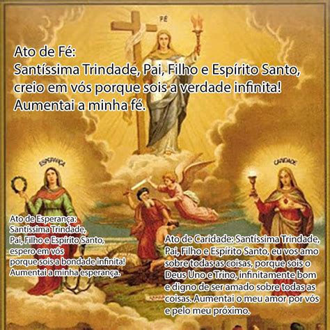 Ato De Fé Esperança E Caridade