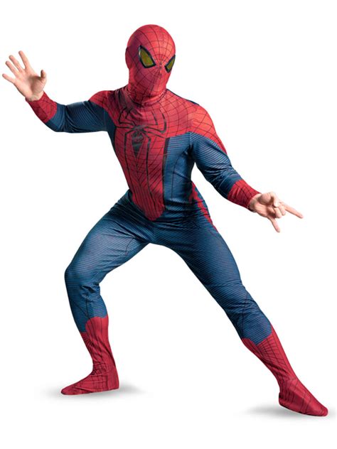 Deluxe The Amazing Spiderman Muscle Costume
