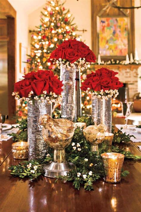 Stunning Christmas Table Centerpiece Ideas