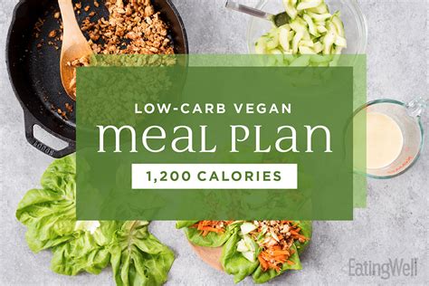 How To Follow A Low Carb Vegan Meal Plan 1200 Calories