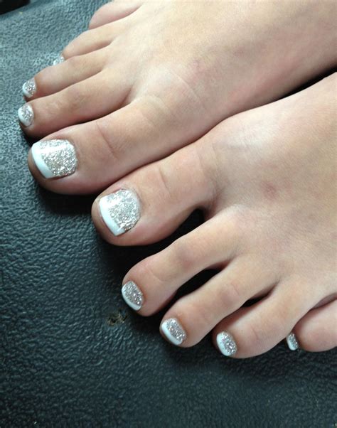 Pin By Kirsten Thomas On Latest Nail Designs Glitter Toe Nails