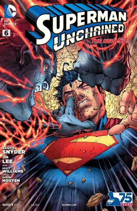 Superman Unchained 6 Dc New52 Supermanunchained Cover Artist Jim