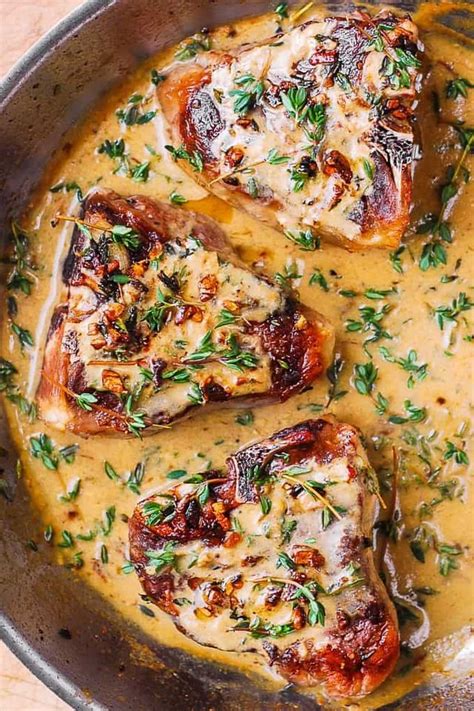 Whenever i make pan seared meats. Lamb Chops with Mustard-Thyme Sauce (Julia's Album) | Lamb ...
