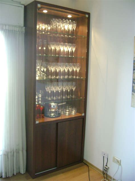 Construcción De Cristalero Vitrina Display Cabinet Furniture Billards Room Home Decor