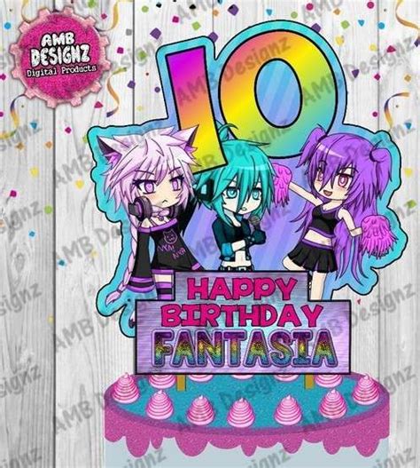 Gacha Life Birthday Party Ideas Photo 1 Of 12 Birthday Party Themes