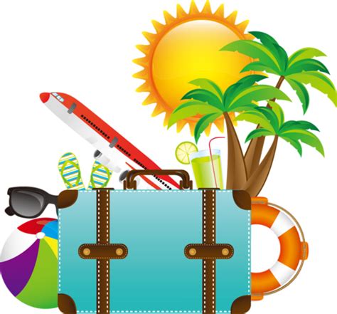 Vacances d été tube png voyage Summer vacation png