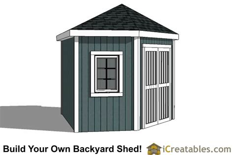 Build 10x10 Shed Floor Plan Shed