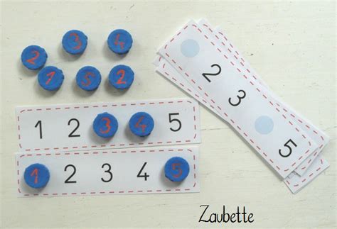 The Numbers Are Placed Next To Each Other On The Table With Blue