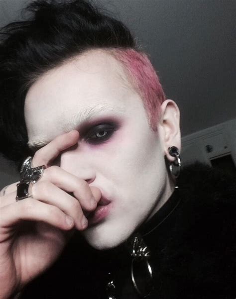 Goth Make Up Male Punk Makeup Gothic Makeup Emo Makeup