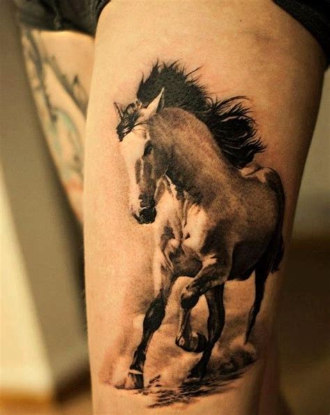 The 25 Coolest Horse Tattoo Designs In The World Horse Tattoo Design