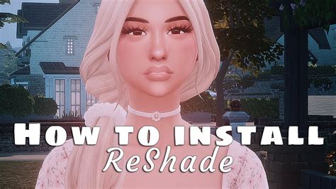 How To Install Reshade Presetsthe Sims 4 Youtube
