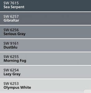 Maybe you would like to learn more about one of these? SW Paint Colors | Sea serpent, Paint colors, Color