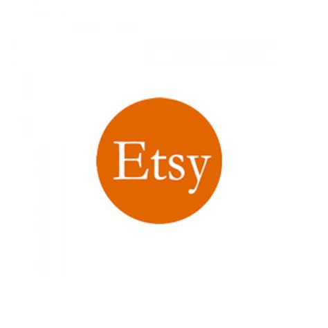 Etsy Logo - Etsy, Transparent Png - Original Size PNG Image - PNGJoy