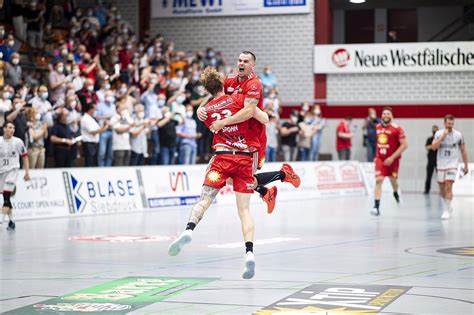 Geschafft Der Tus N Lübbecke Steigt In Die Handball Bundesliga Auf Nwde