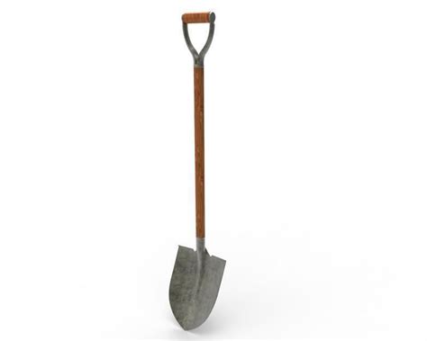 Shovel 3d Model 3d Printable Cgtrader