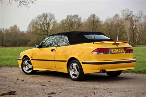 Rev Up Your Life With A Stunning Monte Carlo Yellow Saab 9 3