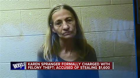 Karen Spranger Released On Personal Bond After Felony Theft Charge