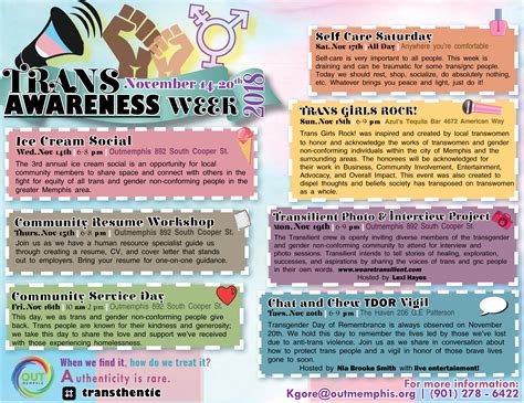 transgender awareness week 11 14 11 20 outmemphis
